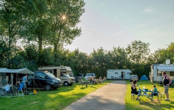 Camping bij Katwijk aan Zee