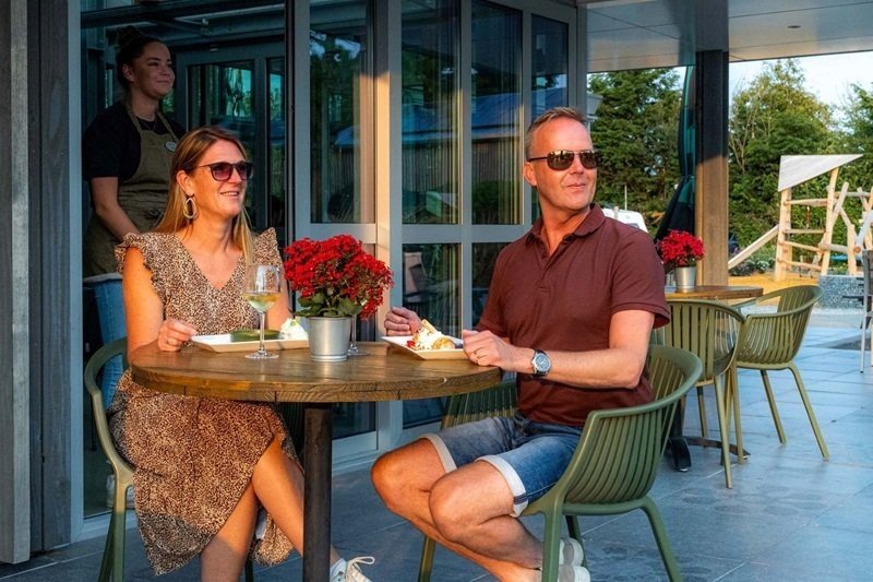 Camping pr&egrave;s Keukenhof avec terrasse