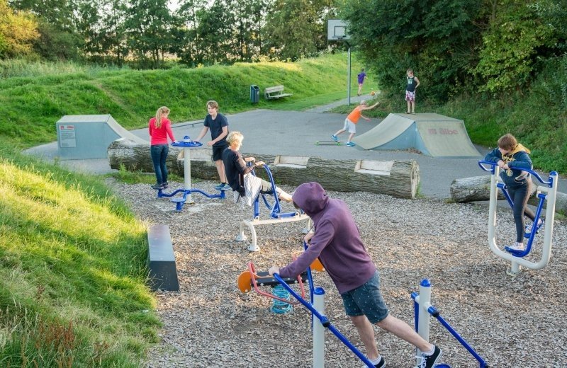 Kh speeltuin fitness toestellen 1