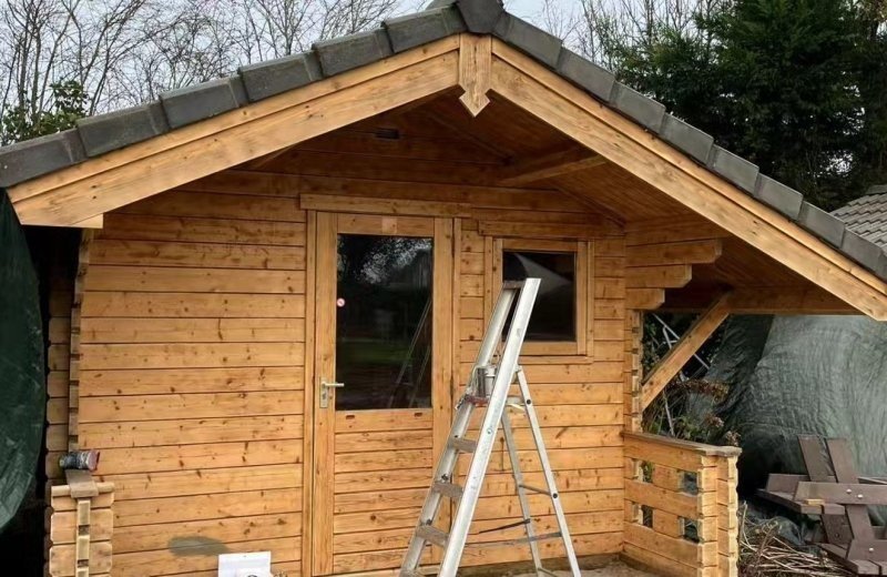 Koningshof holland nouveau look pour les cabanes en bois 2