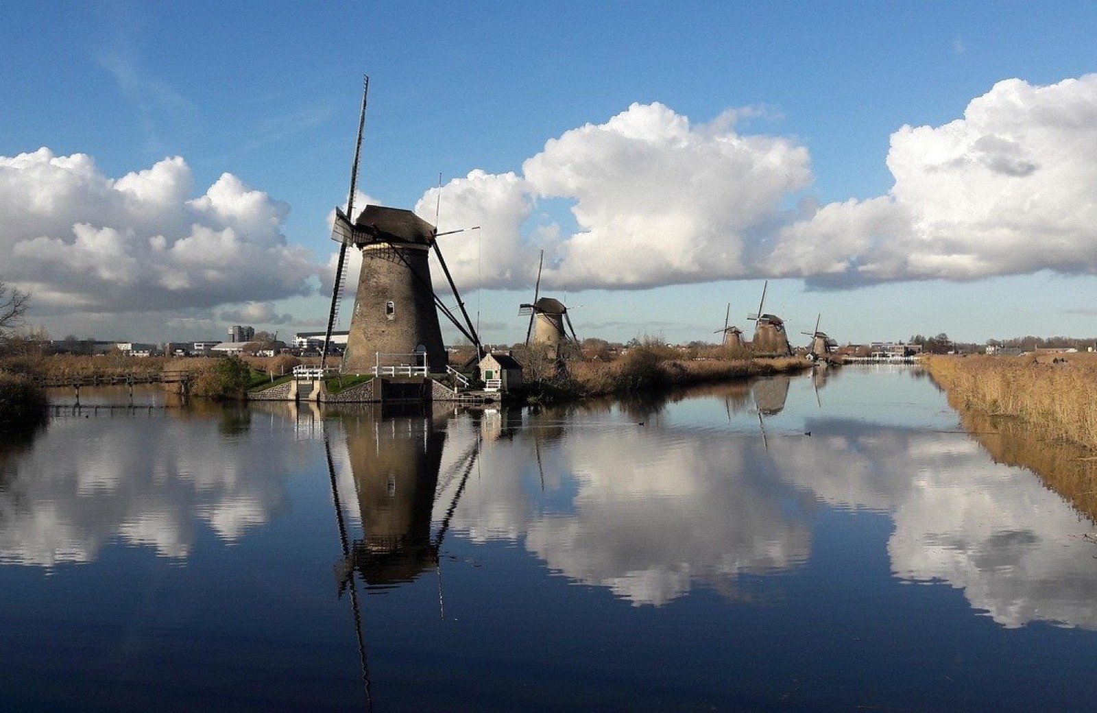 Kinderdijk in S&uuml;dholland