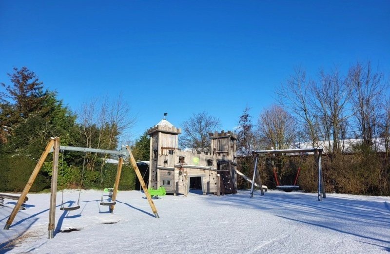 Vakantiepark koningshof hiver et neige au camping 9